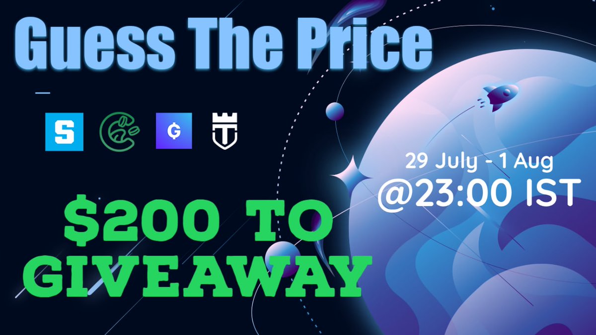 #ROUND3️⃣: #GuessThePrice🤔

Predict the USDT price of $BURP @coinburp on KuCoin on 31st July at 23:00 IST

#ROUND3️⃣: Comment duration: 11:00 - 18:00 IST, 31st July 2021

⭐️Like, Retweet &amp; Follow us
⭐️Join t.me/KuCoin_Exchang…
⭐️Comment Format: #BURPUSDT price is 0.1433 USDT