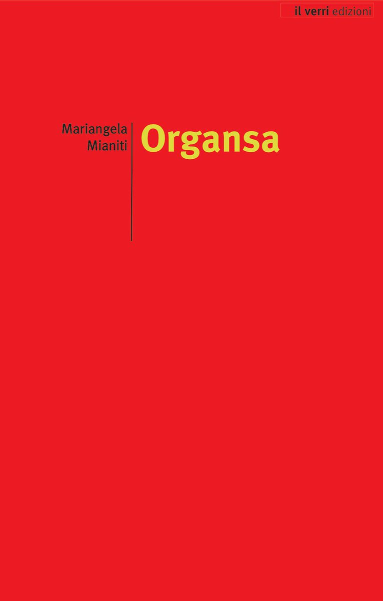 📚 "Organsa", ammaliante #romanzo di <a href="/MariangelaMa/">Mariangela Mianiti</a> pubblicato da "Il Verri edizioni". La nostra #recensione 👉 wp.me/p8fdUv-9L1.

#CasaLettori <a href="/CasaLettori/">Casa Lettori</a> @LibriAmati <a href="/CircoloLettori/">Fondazione Circolo dei lettori</a> <a href="/ubikfoggia/">ubikfoggia</a> <a href="/LuciaLibri/">LuciaLibri</a>