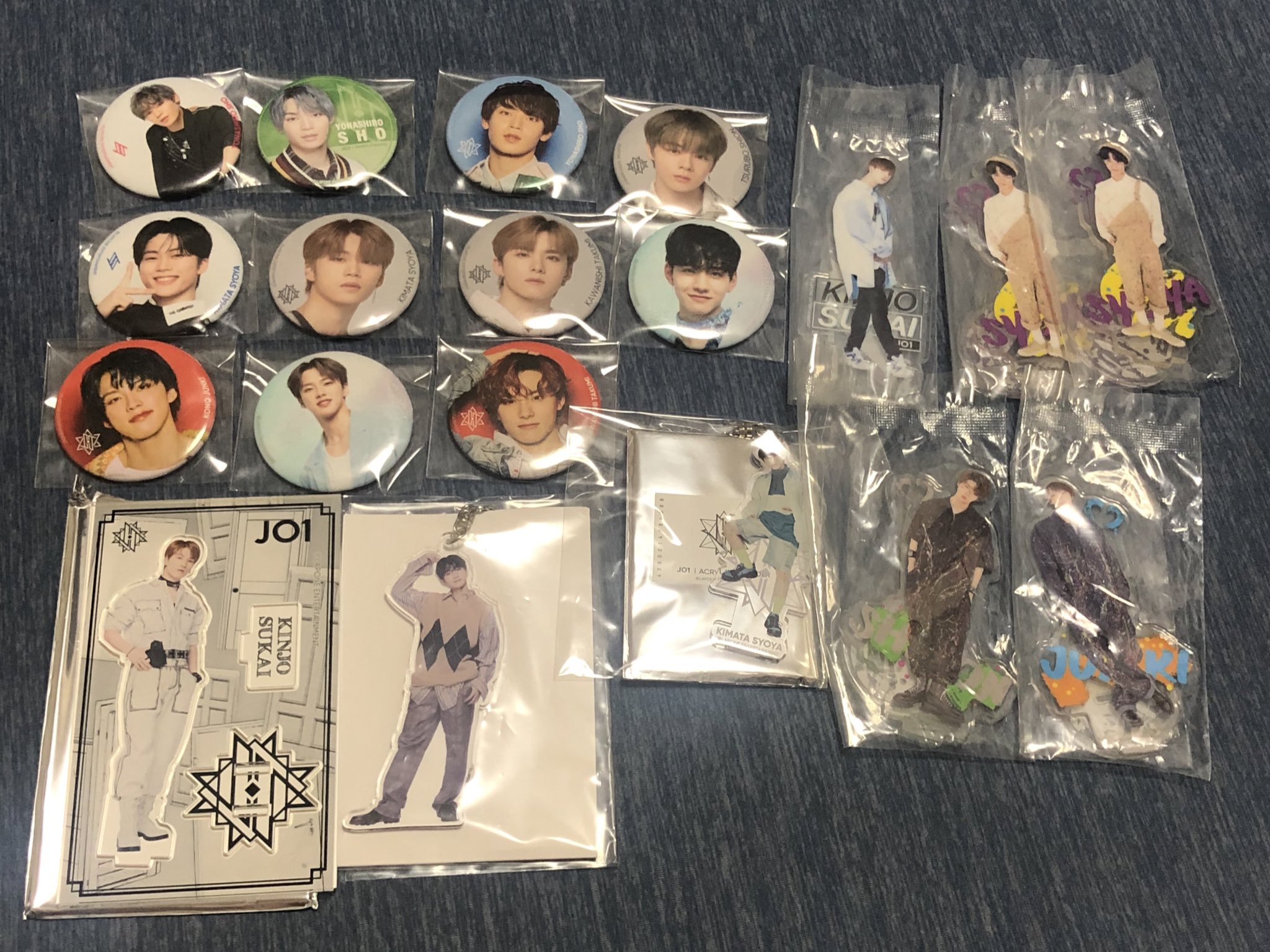 JO1 一番くじ 1番くじ アクスタ アクキー 白岩 川尻 木全 JO1 一番くじ 1番くじ アクスタ アクキー 白岩 川尻 木全（JO1