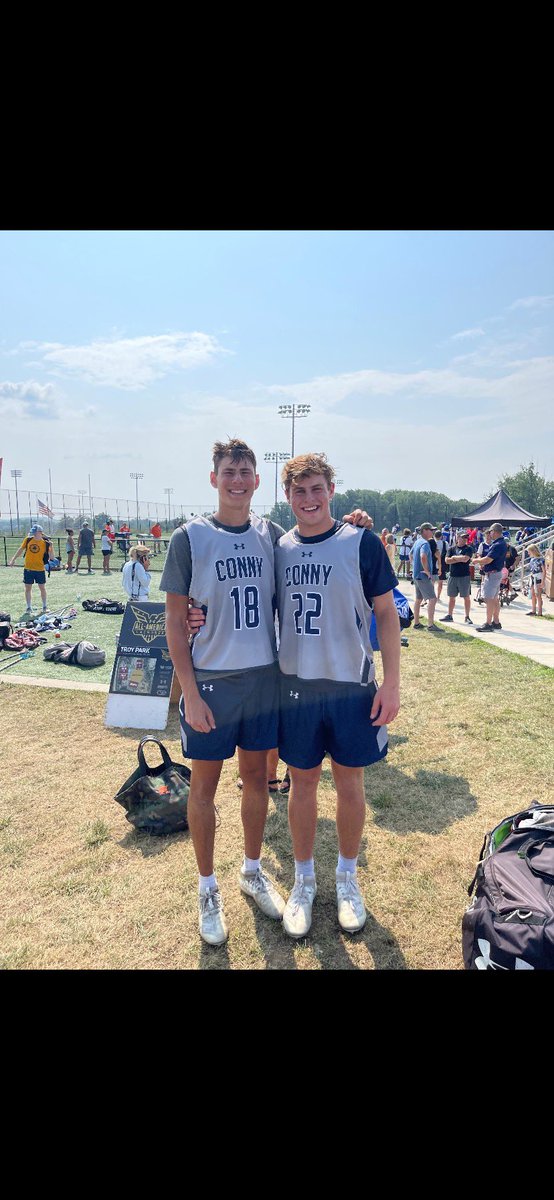 33_MLJ's tweet photo. ⁦@HaydenFruhling⁩ @seansigel reppin CONNY. ⁦@ByramAthletics⁩ ⁦@LoHudLacrosse⁩ https://t.co/ZVSXIPgDVv