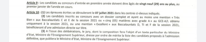 storizbooks's tweet image. Lire c&apos;est bien, bien lire c&apos;est mieux! 😊

Les élèves ayant eu soit:
- &quot;Très bien&quot; au BAC C et E

- 05 matières avec grade A au GCE A/L level

- &quot;Excellent&quot; au BAC D, TI et F

Bénéficieront d&apos;une admission directe sur titre à l&apos;#ENSPY

#TT237