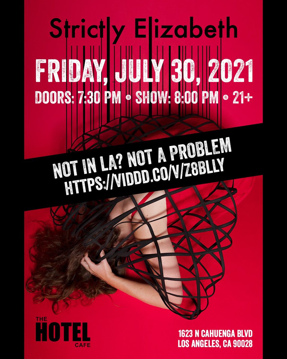 Tonight! <a href="/Strictly_Elizab/">Strictly Elizabeth</a> at Hotel Cafe.