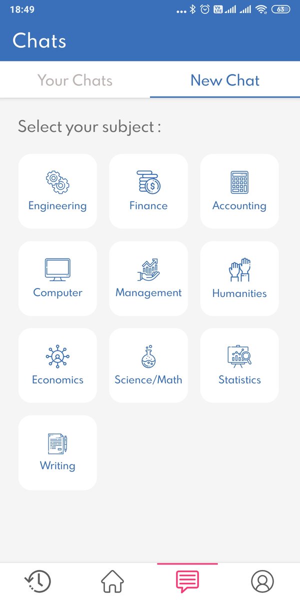 quesba's tweet image. Pick your poison!
Chat with the experts and get your doubts sorted!⚡
#Android #quesba #app #downloadnow #signup