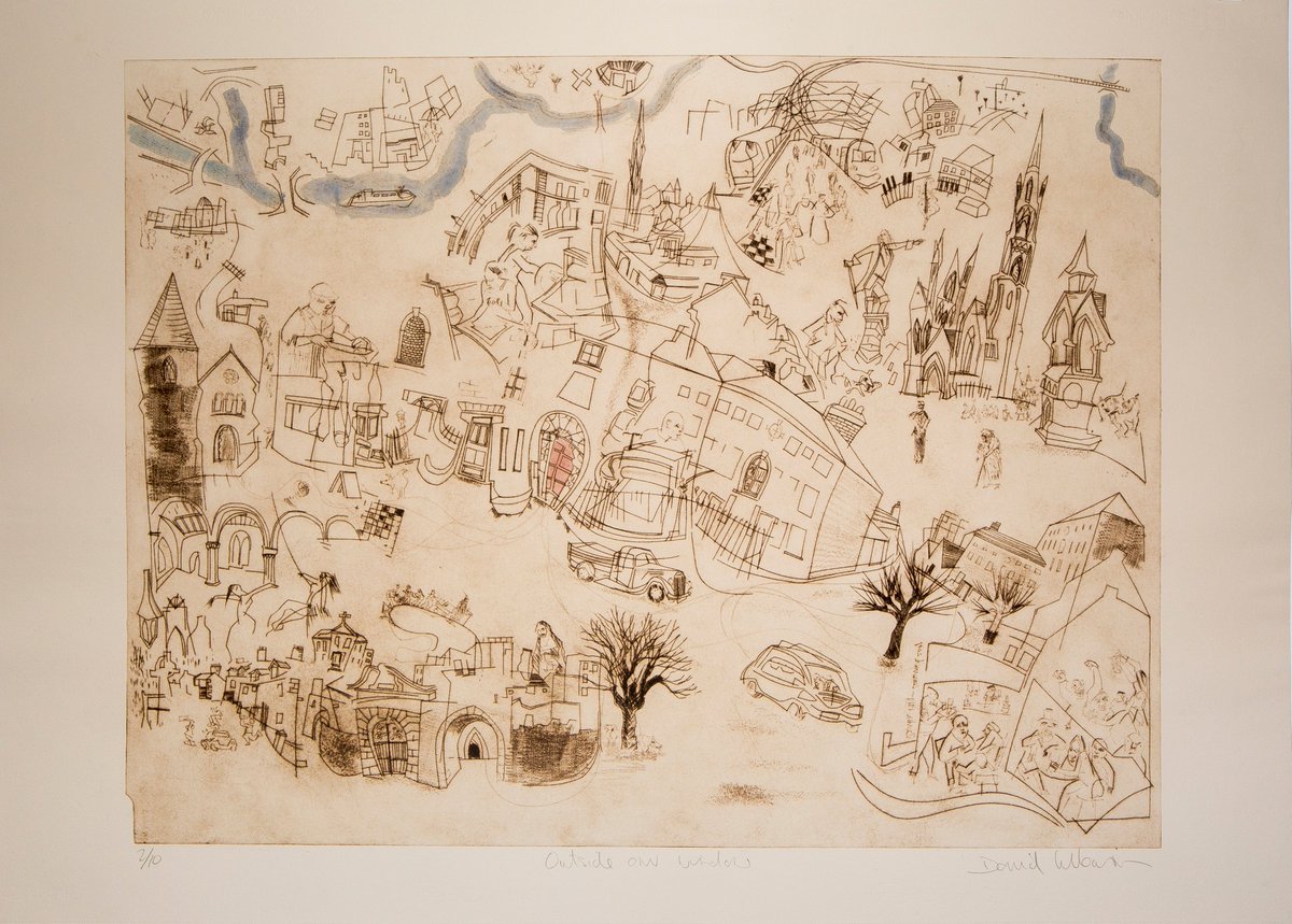 LP is sad to share news of the passing of David Lilburn, illustrator, printmaker &amp; LP member. Dave was a hugely talented artist &amp; a warm, engaging, articulate man who will be very much missed. Dave’s family, friends, &amp; colleagues remain in our thoughts. May he rest in peace