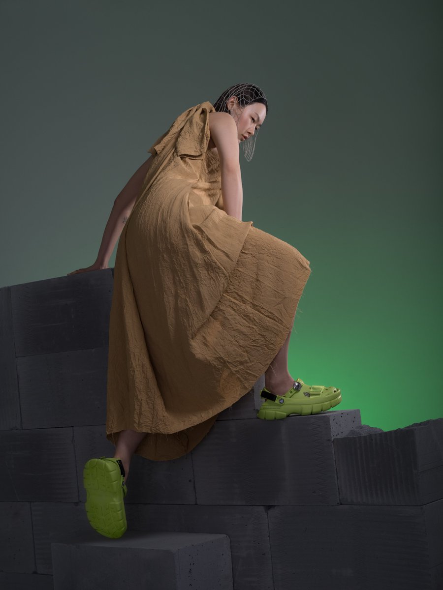 greenhouseapp's tweet photo. We're partnering with @SANKUANZ to use fashion as a canvas to imagine the future and give you the ability to create your own unique look. Be sure to get your Crocs x SANKUANZ on August 5th! https://t.co/K9dhzIHBdU