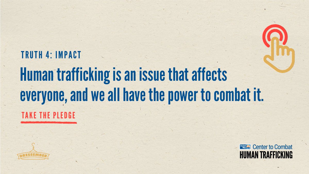 (2/3): When we (intentionally or unintentionally) perpetuate false narratives about trafficking, we fail to center the actual survivors and victims of the crime. 

Swipe through to see some lesser known “truths” about the issue. ➡️