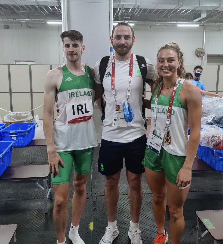 dublin_sprint's tweet image. Hard to put it into words. Two of our group are Olympic Finalists. An amazing journey for @CillinGreene &amp;amp; @sophiebecker_ and what a team with Chris, Phil, Cliodhna, Rob and @irishathletics Team Coach Drew Harrison &amp;amp; @aideen_sinnott. #TeamIreland #Olympics #mixedrelay