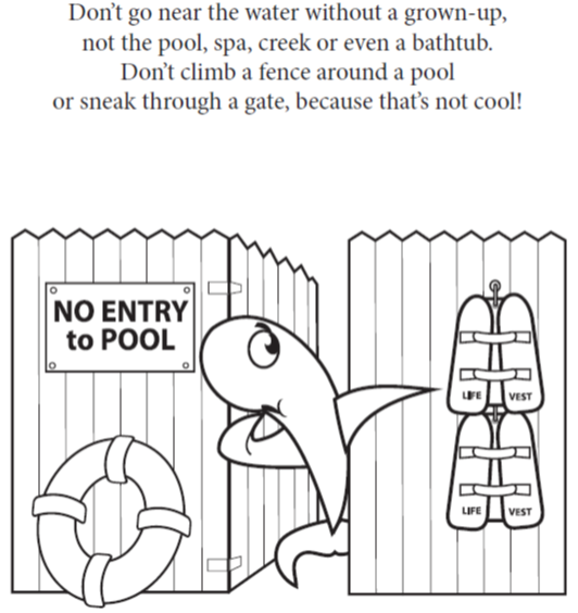 Never without a grownup! Teach your kids to make sure you're there. #notonemore #preventdrowning