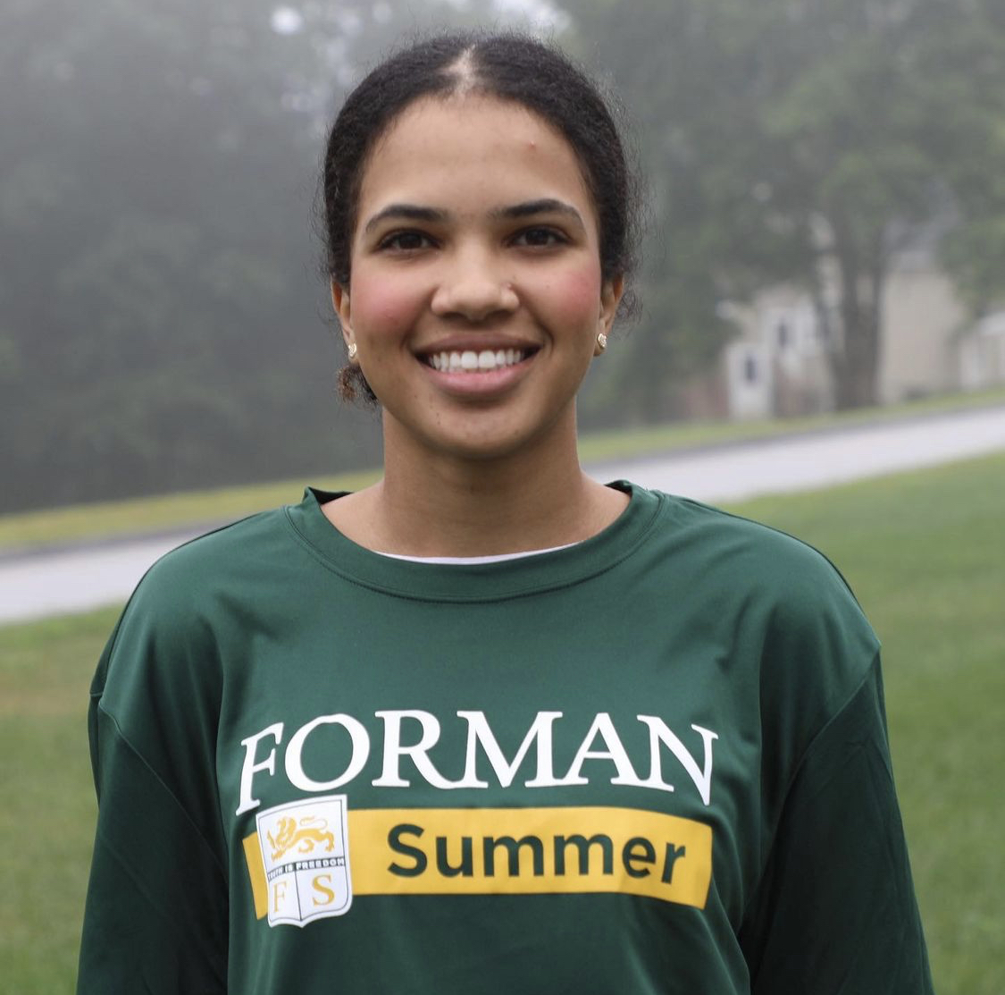 formanschool's tweet photo. Summer Counselor Spotlight: Naomi ‘20🔦 “This opportunity means a lot to me because I never got the chance to say goodbye to the faculty or campus. Now that I am on campus I am able to see my teachers and live on campus. This has brought me a lot of closure.” #formansummer https://t.co/KeZ81QVrMz