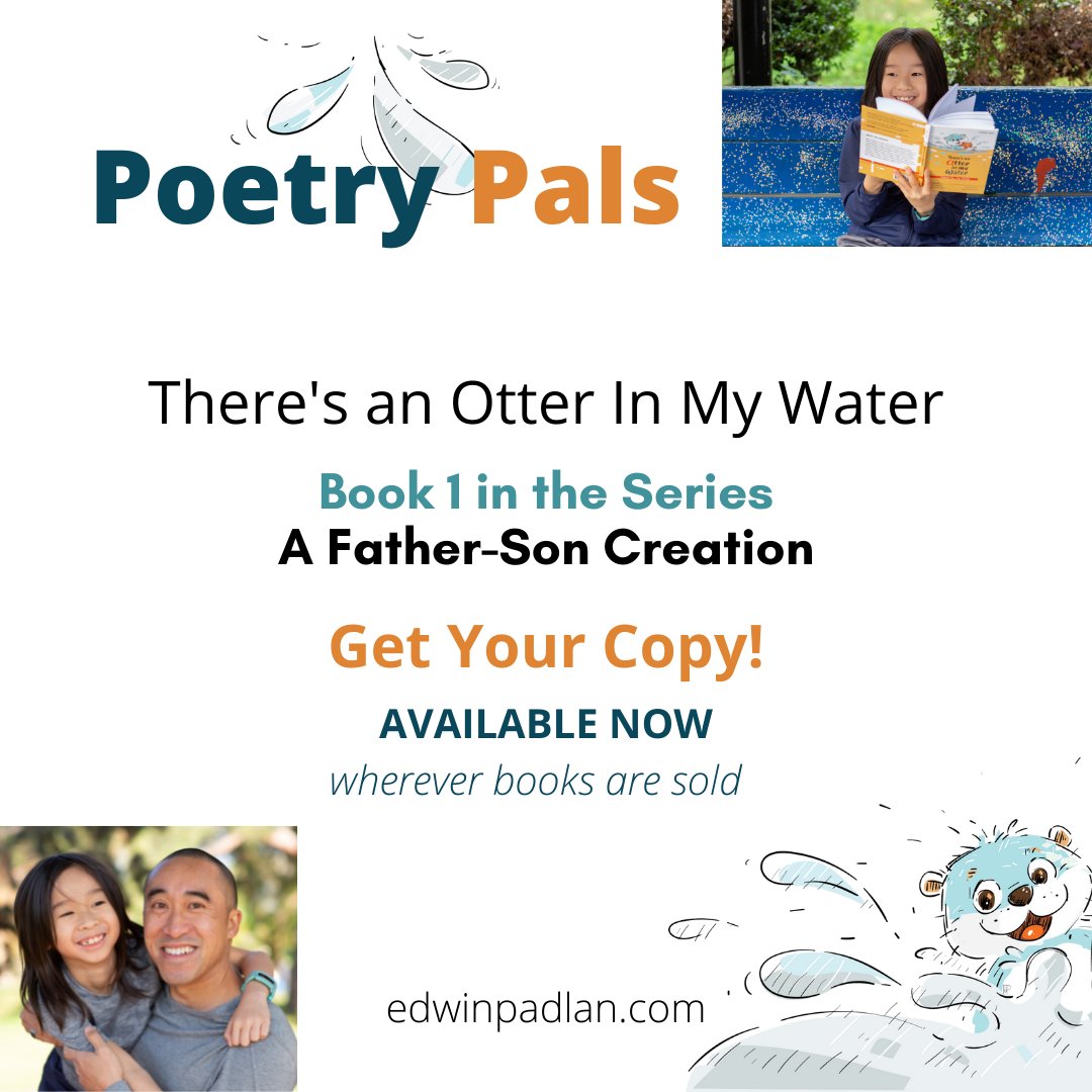 In this 1st book of the Poetry Pals series, Edwin and his son share a diverse collection of whimsical and thought provoking poems to educate and inspire. #edwinpadlan #edwinpadlanbooks #poetrypals #poetryseries #edandmicah #poetry4kidsbykids