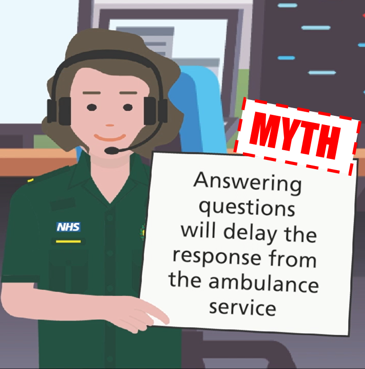 SECAmbulance's tweet photo. ICYMI Hear from Emily & Stuart correcting some common misconceptions in Week 2 of our #SECAmbmythbusting mini campaign! You can see all of the myths busted so far here https://t.co/pVJmbxd9u1 https://t.co/55AD02Z56d