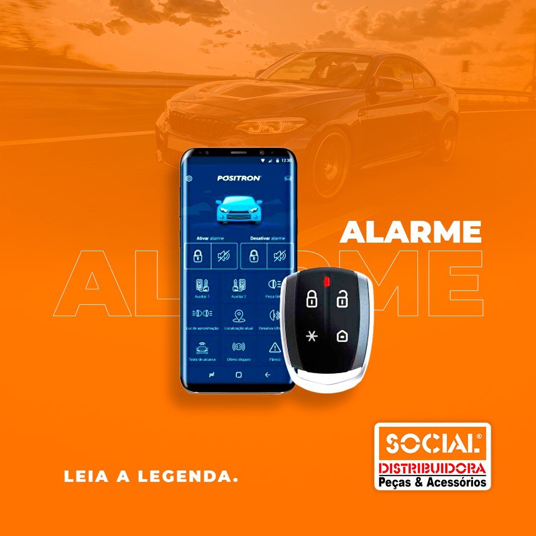 Alarme do seu carro na tela do smartphone: A marca Pósitron, reconhecida pela inovação em seus produtos e serviços, apresenta o seu modelo de alarme mais avançado do mercado, o Cyber PX 360BT. O sistema permite o controle de todas as suas funções na tela do seu smartphone,