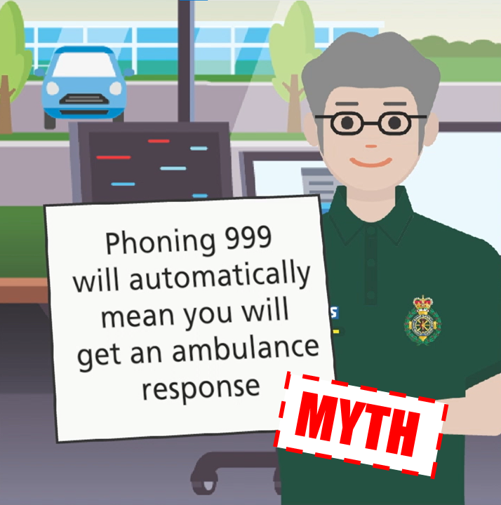 SECAmbulance's tweet photo. ICYMI Hear from Emily & Stuart correcting some common misconceptions in Week 2 of our #SECAmbmythbusting mini campaign! You can see all of the myths busted so far here https://t.co/pVJmbxd9u1 https://t.co/55AD02Z56d