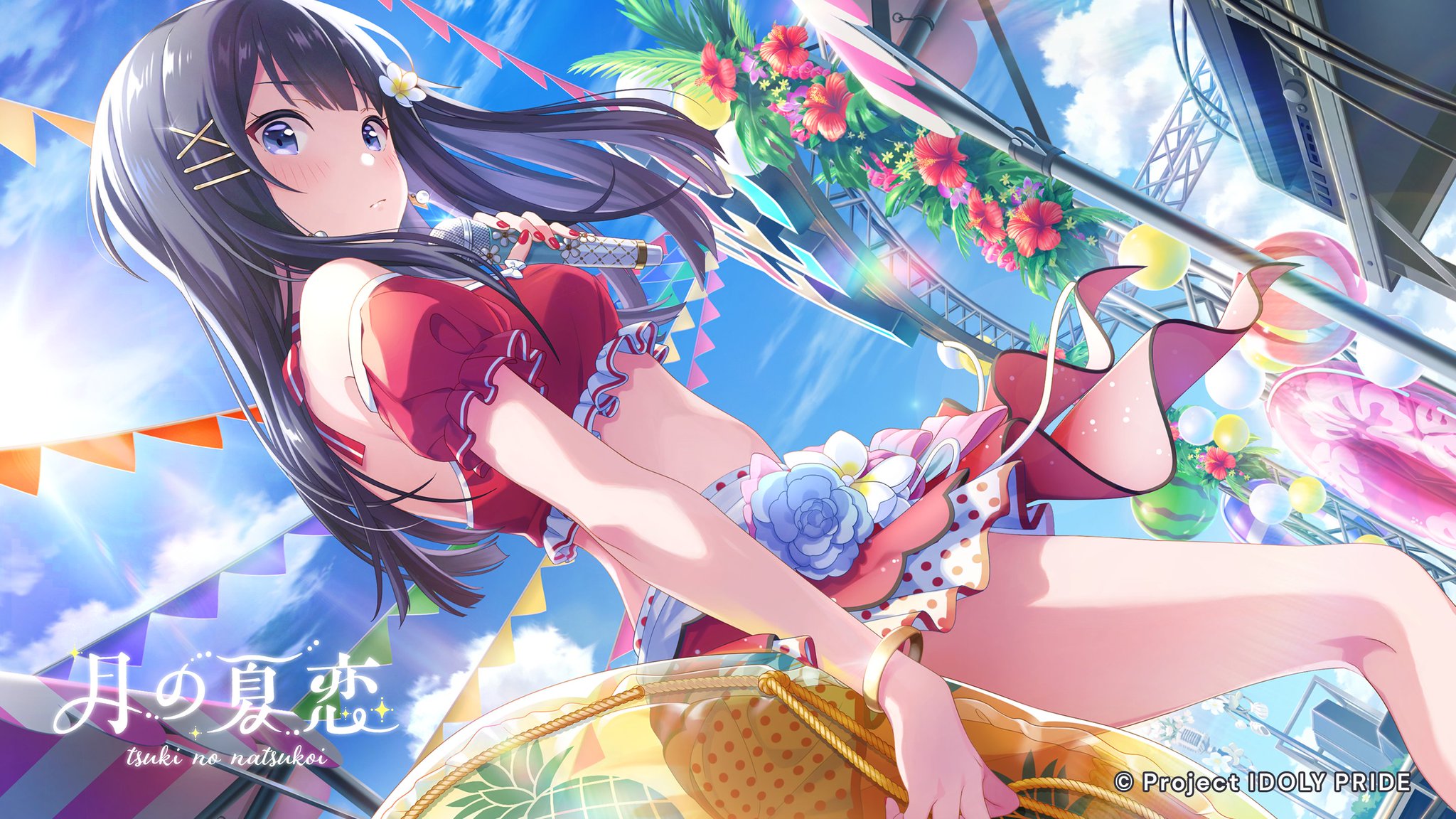 アイドリープライド DMMスクラッチ A賞 タペストリー 早坂芽衣 駿河屋 -<中古>早坂芽衣 ビッグサイズB1タペストリー 「DMM