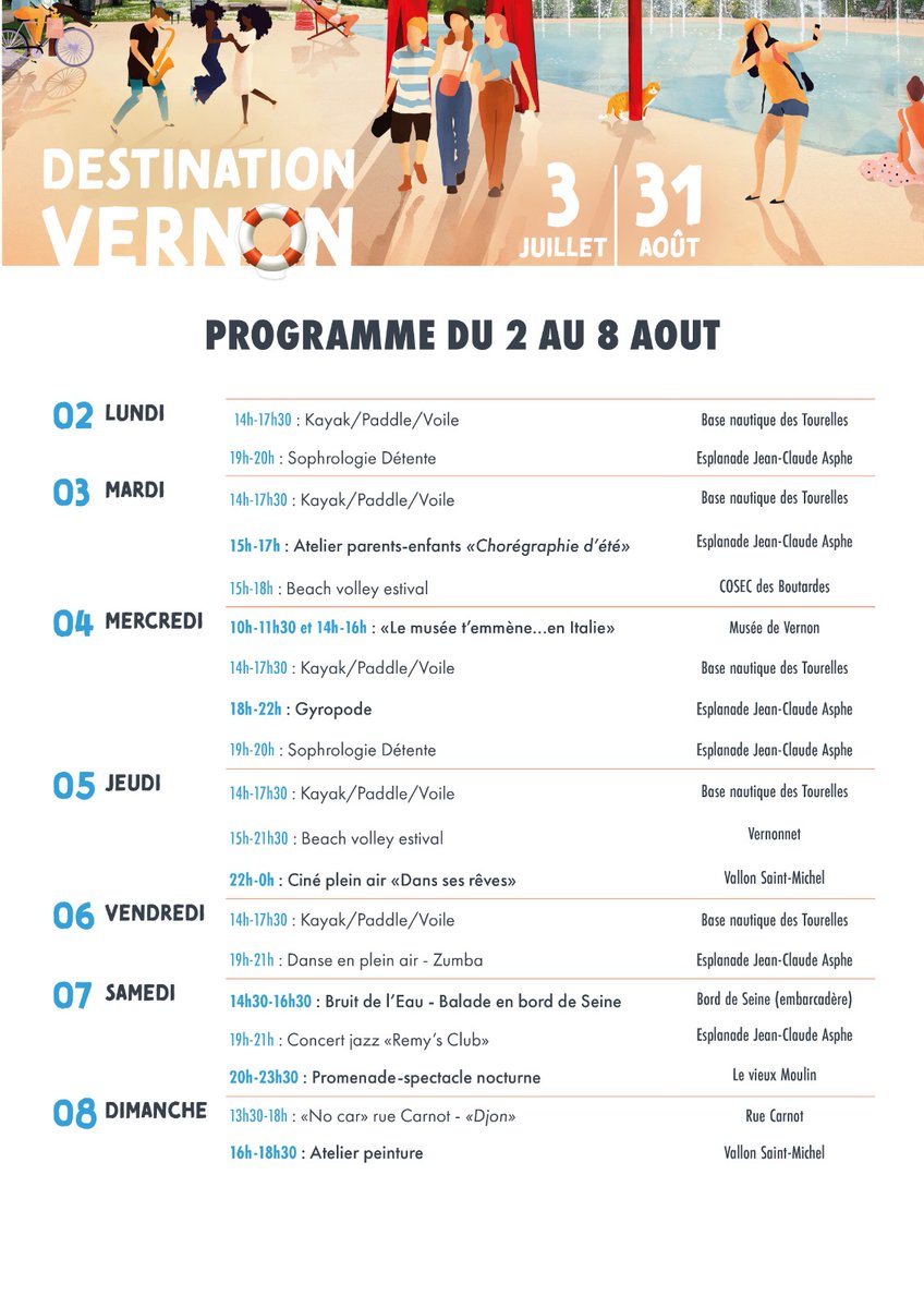 VilledeVernon's tweet photo. #DestinationVernon Il y en aura pour tous les goûts ce week-end ! 🥳
👉Le Musée de Vernon emmène enfants à la découverte artistique du Mt St-Michel
👉Samedi à 19h concert de musique brésilienne "Malukeiros" 🎼
👉Dimanche à 16h atelier peinture
👉https://t.co/kaBGbxaFxO https://t.co/bbKcQsZuCD