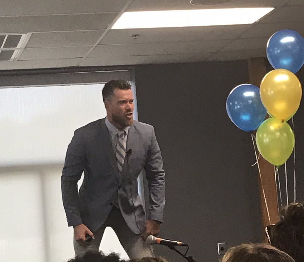 #whatsnextrss Keynote speaker Johnathan Alsheimer-Next Level Teaching “Don’t pre-judge students and hold it against them, you will suffer for it through your lack of engagement, empathy, and your WHY.  #Eagles_Soar @RSSinformation <a href="/HIHSEagles/">Henderson High</a> <a href="/MrRichardsonSS/">Larry Richardson</a>