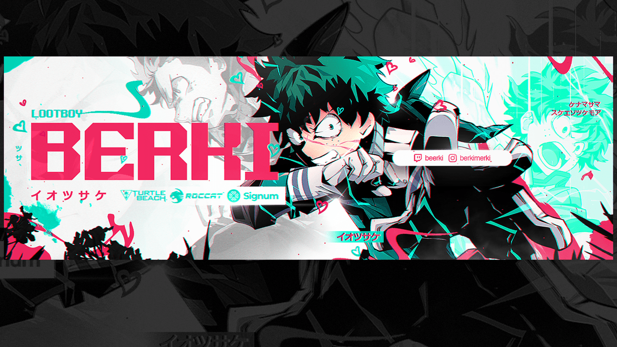 Zywo2k's tweet photo. Twitter Header for @berkixy 

Any support would make my day 💙 https://t.co/44Y5XDXy4R