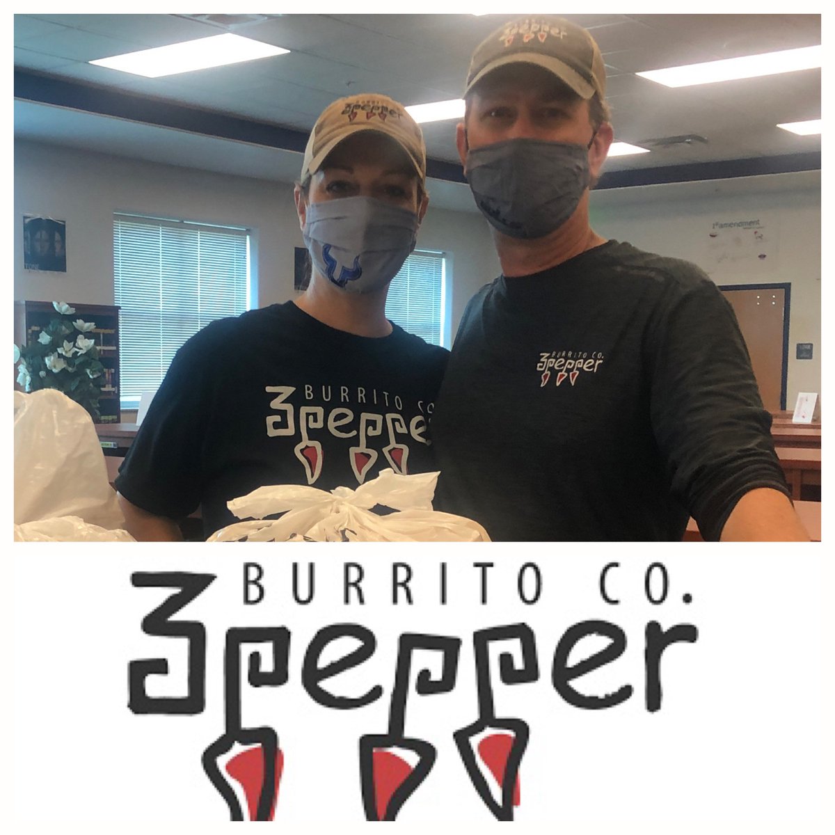 HarnsMarshMS's tweet photo. Thank you Cory and Laura of 3 Peppers-Lehigh Location for supporting our New Teacher Luncheon yesterday.
We look forward to another great year and partnership with you both!
#OTOF #HMMS #3Pepper https://t.co/M56xlJd3Oj