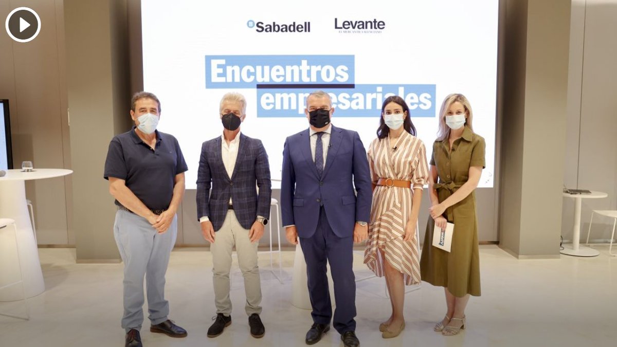 sabadellprensa's tweet image. Fernando Canós, sub dir gral y dir Territorial Este @BancoSabadell: "Estamos retomando la actividad con estos Encuentros Empresariales en #SabadellHubEmpresa que es un punto de encuentro y de formación para empresas" ▶️sab.to/3lhuuPh vía @levante_emv #EstarDondeEstés