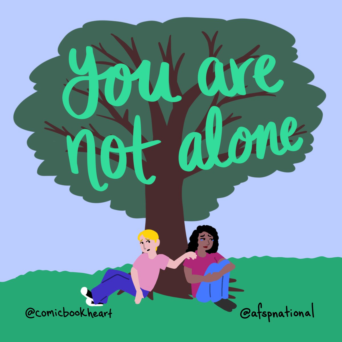 Your mental health matters. And you are never alone. 

#MentalHealthMatters #OkayToNotBeOkay #NeverAlone