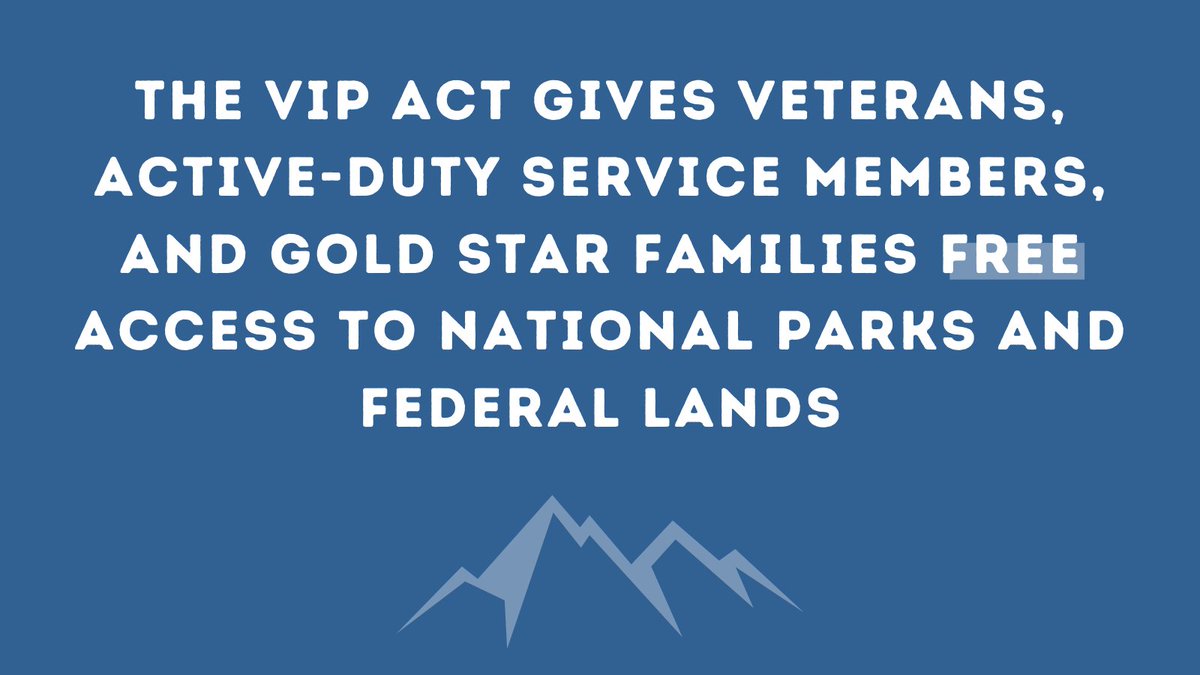 ODUFishing's tweet image. kaf_fishing: Yesterday, the #VIPAct passed the House with bipartisan support. Active-duty service members, veterans, and Gold Star Families are now one step closer to free access to America’s most iconic natural treasures.
