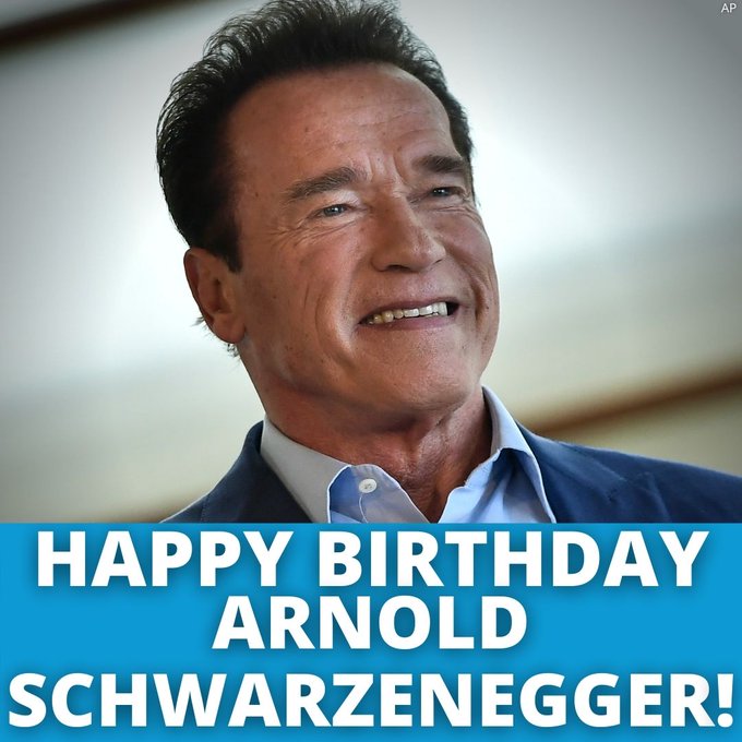 Arnold Schwarzenegger's Birthday Celebration | HappyBday.to