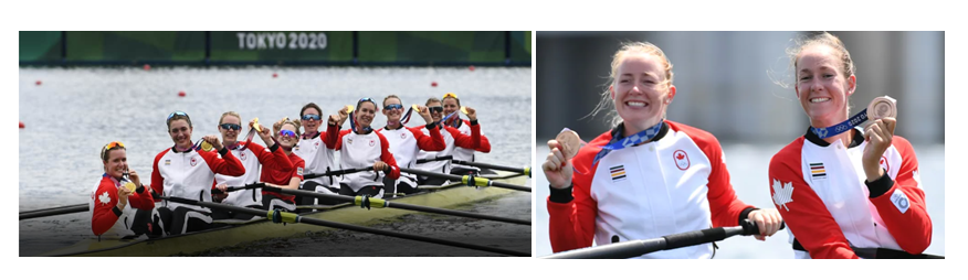 #TEAMCANADA🇨🇦: Women’s 8 rowing crew captures gold, a day after Canadian rowers Filmer &amp; Janssens win bronze👏🏼We are proud that our Canadian TECTA-B16, was selected to help ensure open water athletes were kept safe for all open water events during the games. 🎉Congratulations!