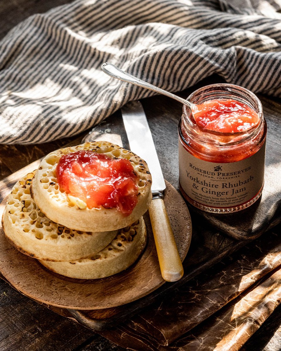 Tangy rhubarb from the famous ‘triangle’ work wonderfully in combination with the warmth of stem ginger to make Yorkshire Rhubarb and Ginger Jam, a perfect Rosebud pairing and enduringly popular.

Celebrate #YorkshireDay2021 this Sunday with Rosebud Preserves. 

#rosebudjam