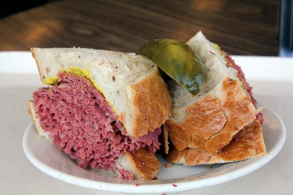 AttmansDeli's tweet photo. The perfect way to end the week or to start your weekend- depending if you’re a glass half full or half empty kind of person 😉 Either way, make sure to get your Attman’s fix soon! https://t.co/ToMSwWI8Pt