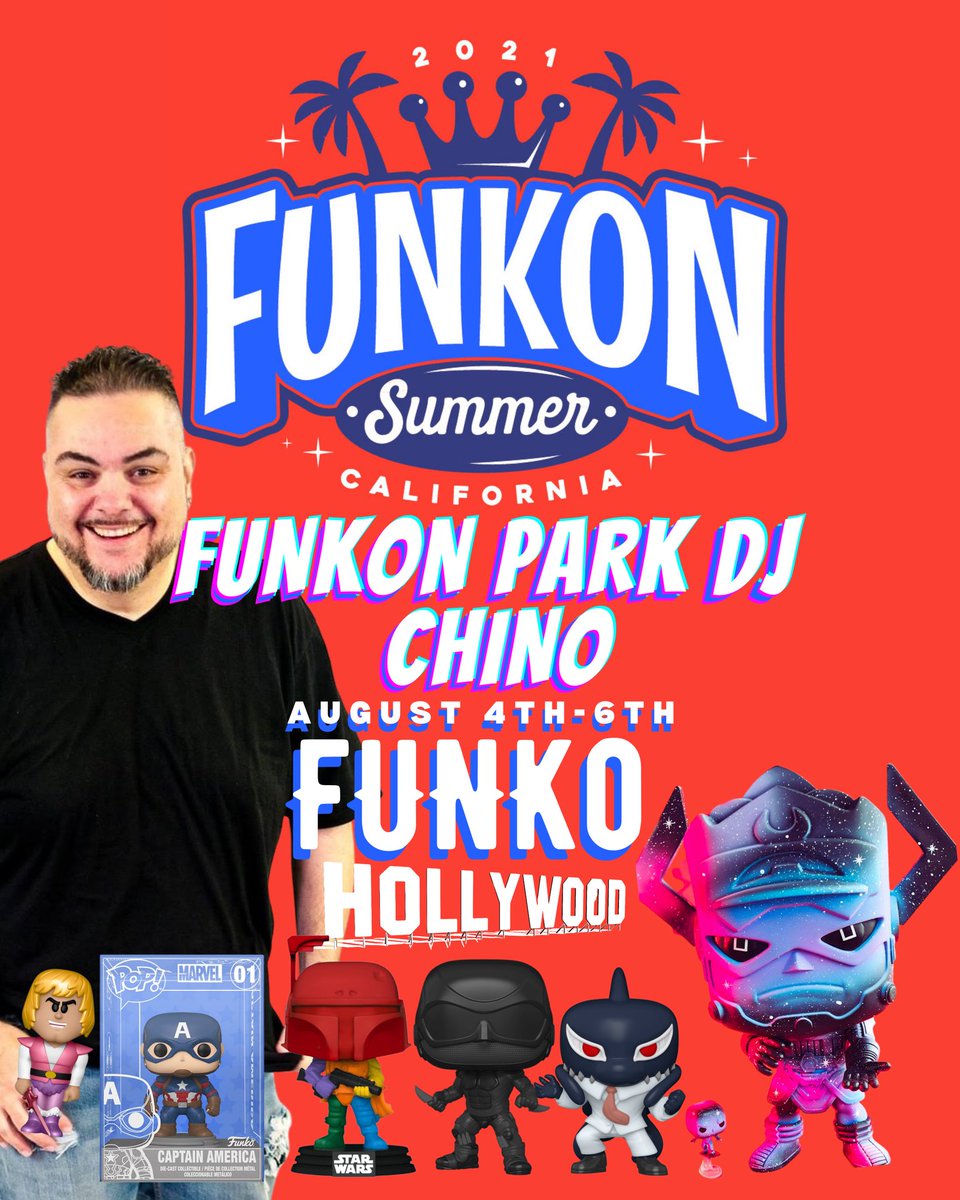 airChino's tweet photo. So if youβre one of the lucky ones who gained access to FUNKON 2021, get ready for some FUN!
Iβm geeked π
#TeamIglesias #Funko #Funkon2021 #CollectorOfFUN #FunkoPOP #FUNKONPARK #SomeonePinchMe https://t.co/ukd1LEbYzB