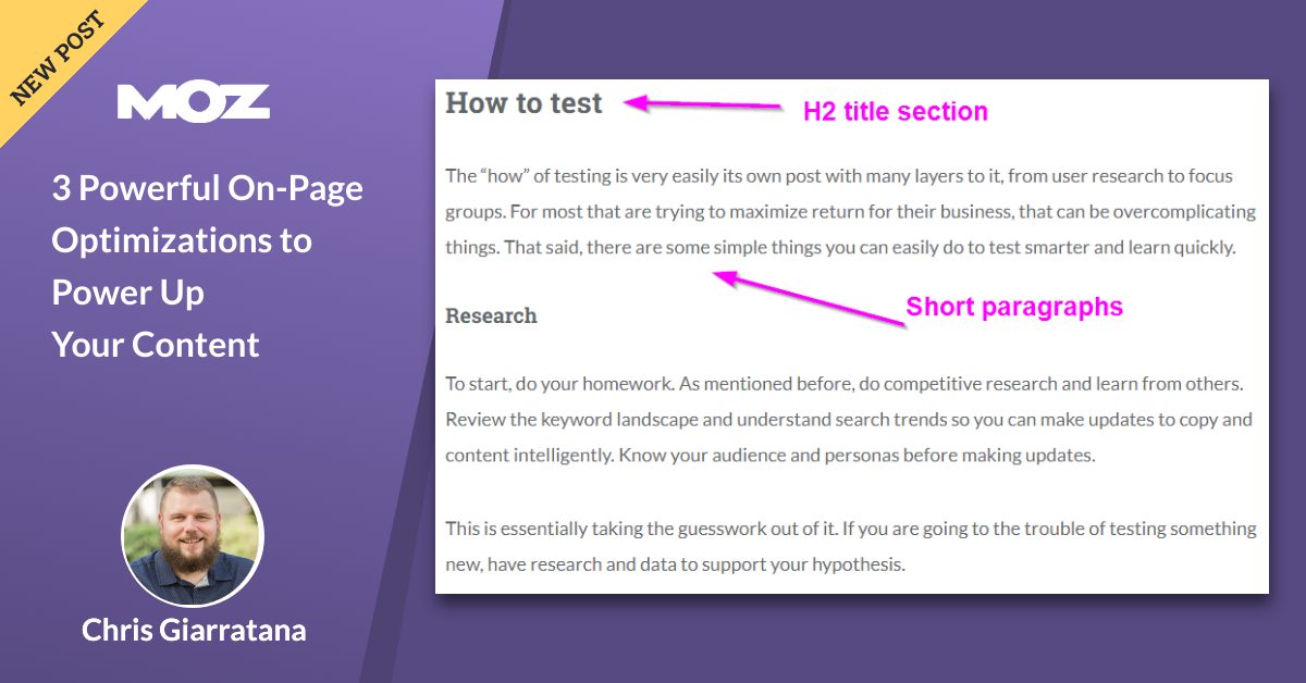 wsiworld's tweet image. Fantastic post from the @Moz blog with 3 powerful on-page #optimizations to power up your #content 🔋🔌

hubs.la/H0TpKD00