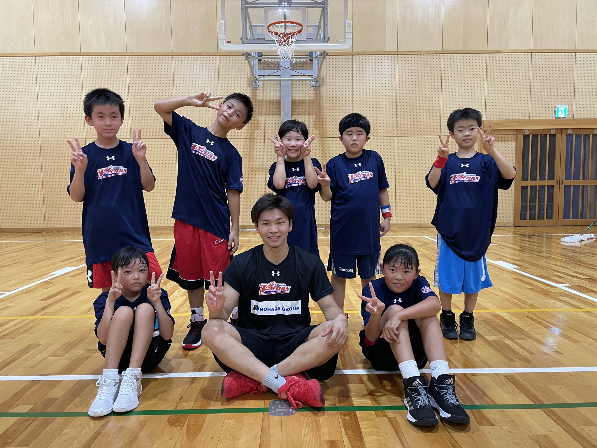 国士舘バスケ VIKINGS ウォーマー スポルディング（SPALDING）（キッズ）バスケットボール 5号球