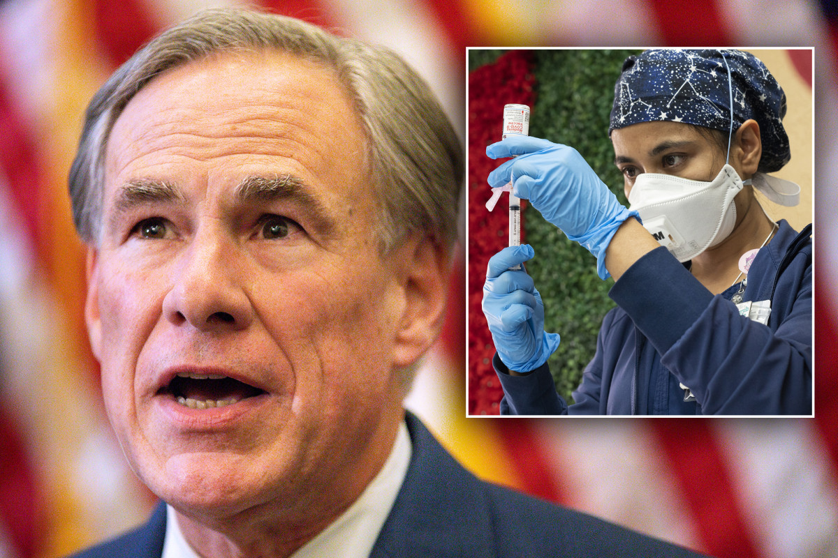 Texas Gov. Greg Abbott signs order banning COVID vaccine, mask mandates