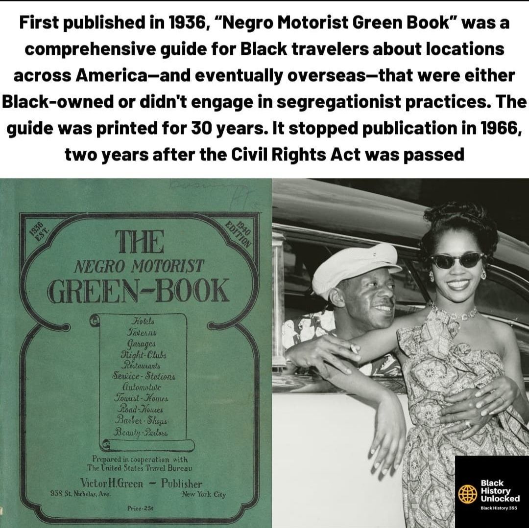 The Negro Motorist Green Book - Smithsonian 

#BlackHistory #PositiveBlackImages #BlackTwitter 
buff.ly/3i9Oxx9