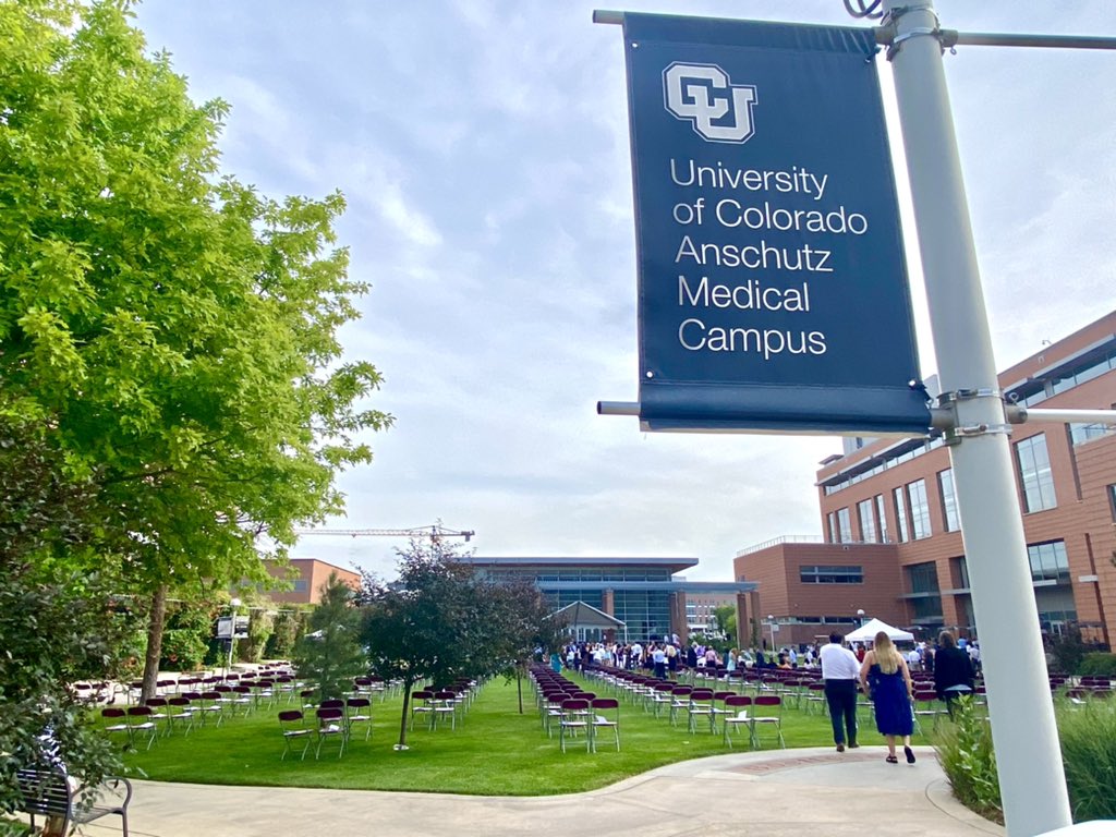 CUMedicalSchool's tweet photo. Today’s the day! 👏🏻🩺🥼
The University of Colorado School of Medicine Class of 2025 White Coat Ceremony begins at 8:30!
@CUAnschutz | #CUMatriculation https://t.co/mGjmYgUlj1