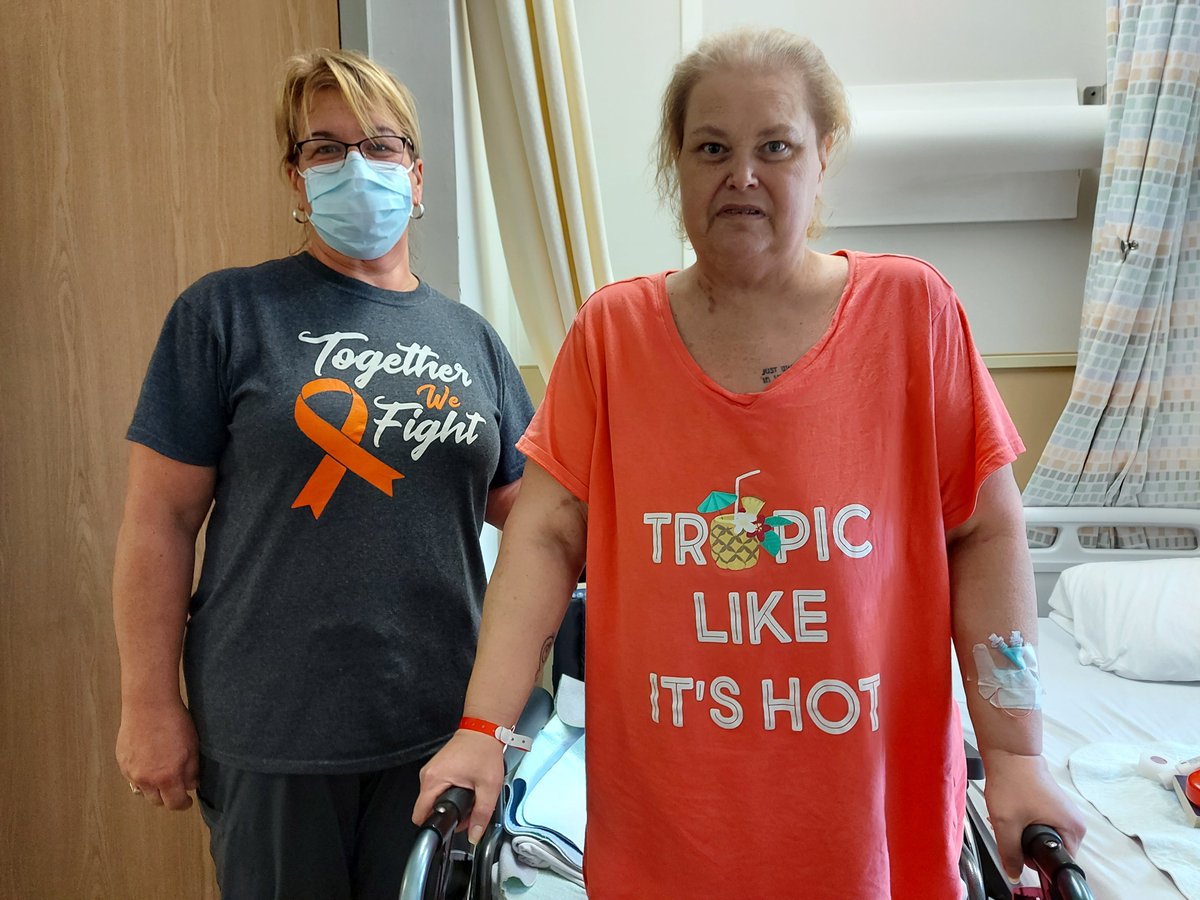 After spending nearly 3 and 1/2 months in the hospital battling COVID-19, Kim Kozak received the best news - she beat COVID and was cleared to go home. It was a special moment for Kim, as she was also released on her 50th birthday!  

Read Kim's story:  bit.ly/2Vo2nTS