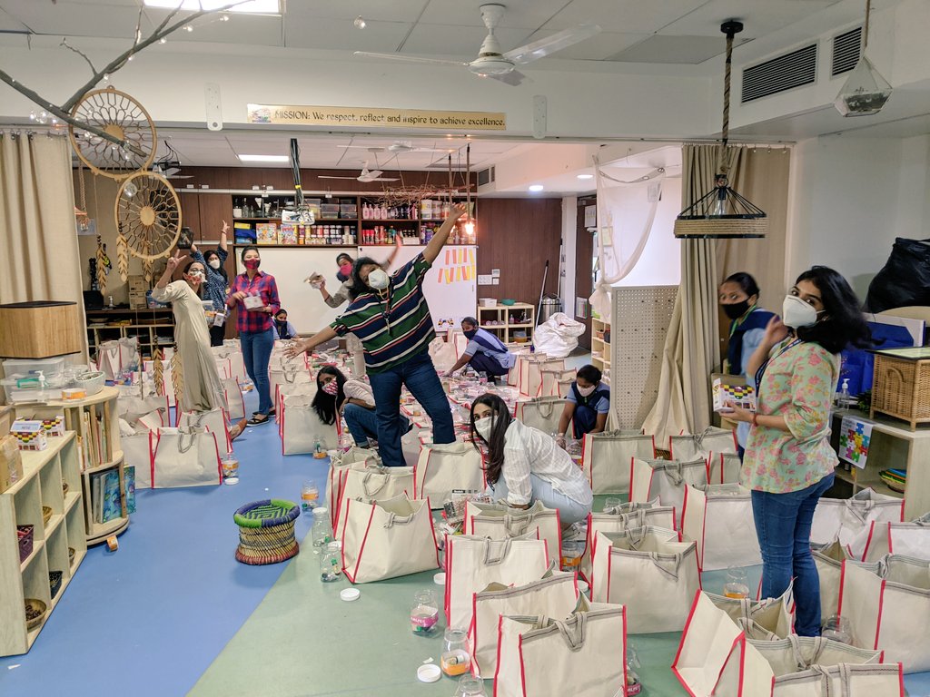 Today was a busy day in our EYFS unit! Preparing student resource packs for Term 1. It was wonderful to be back onsite getting geared up for the new school year <a href="/TBS_Delhi/">TBS Delhi</a>