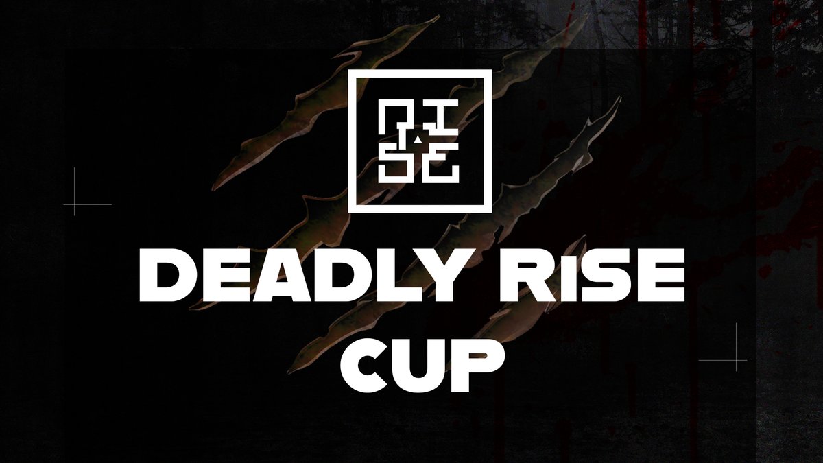 Survivor Mains versammelt euch!
Der Deadly RiSE Cup geht in die zweite Runde!

🎮 #DeadbyDaylight
🏆 2v2 // Sandbag // 32 Teams
🗓 Sonntag // 15. August 2021 
💰 200 € 
👉 Anmelden: bit.ly/2VloiuU

Also auf geht's &amp; #RiseWithUs!