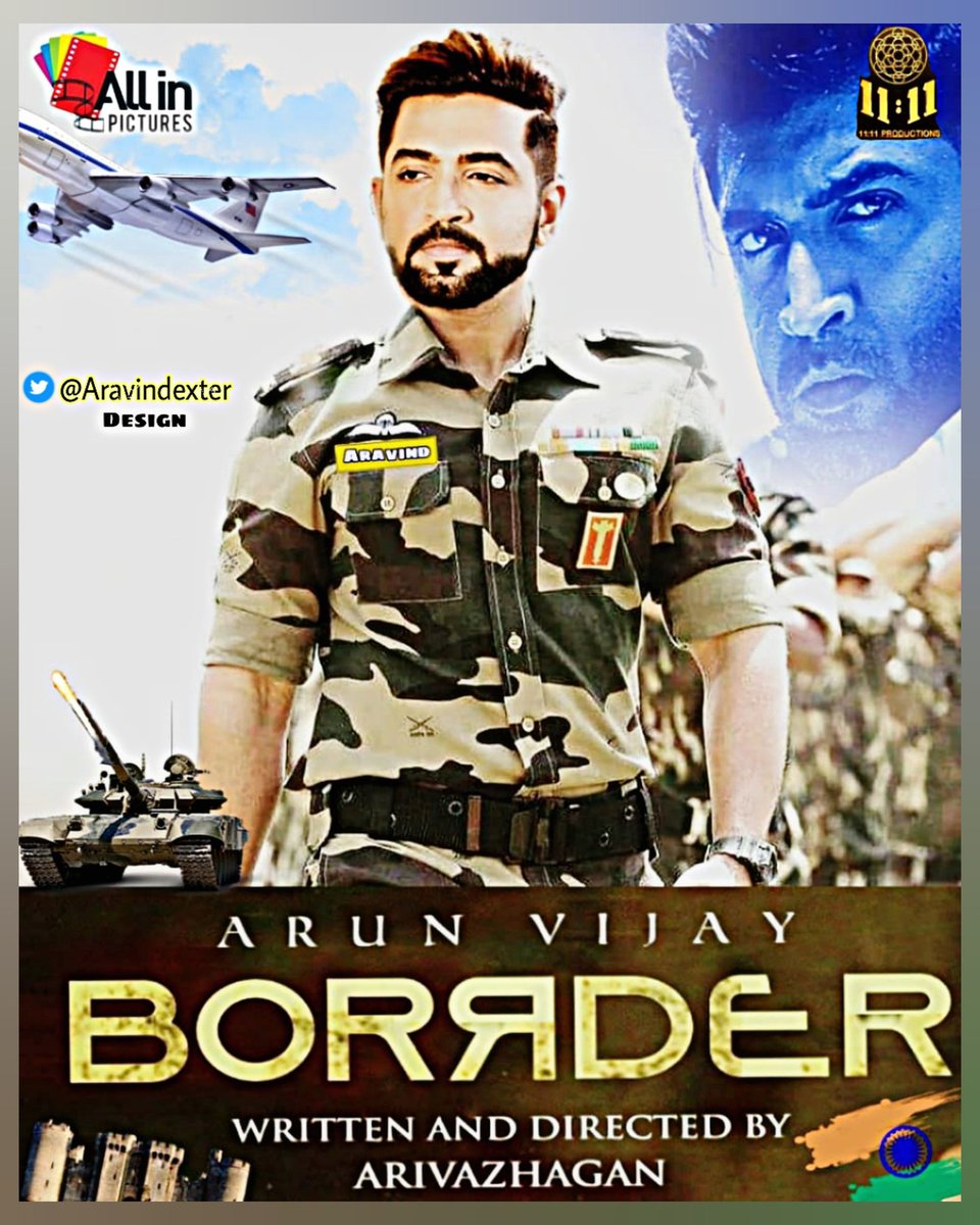 aaamallovely's tweet photo. Happy to release Fan made poster @arunvijayno1 Anna upcoming movie #BORRDER
@Aravindexter
@AllIndiaAVfans @DineshAVFan @arunvijaynetwo1 @NamakkalAVfans @ONLINEAVFANS @OfficialArunVi1
#Sinam #AgniSiragugal #AV32 #AV33 https://t.co/yHMz9Wq7rp
