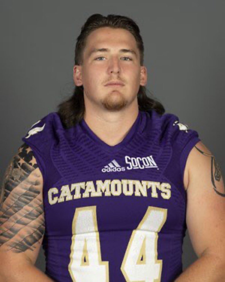 RandomCatamount's tweet image. Charles McDonough 
Football
LS 
2016-2019