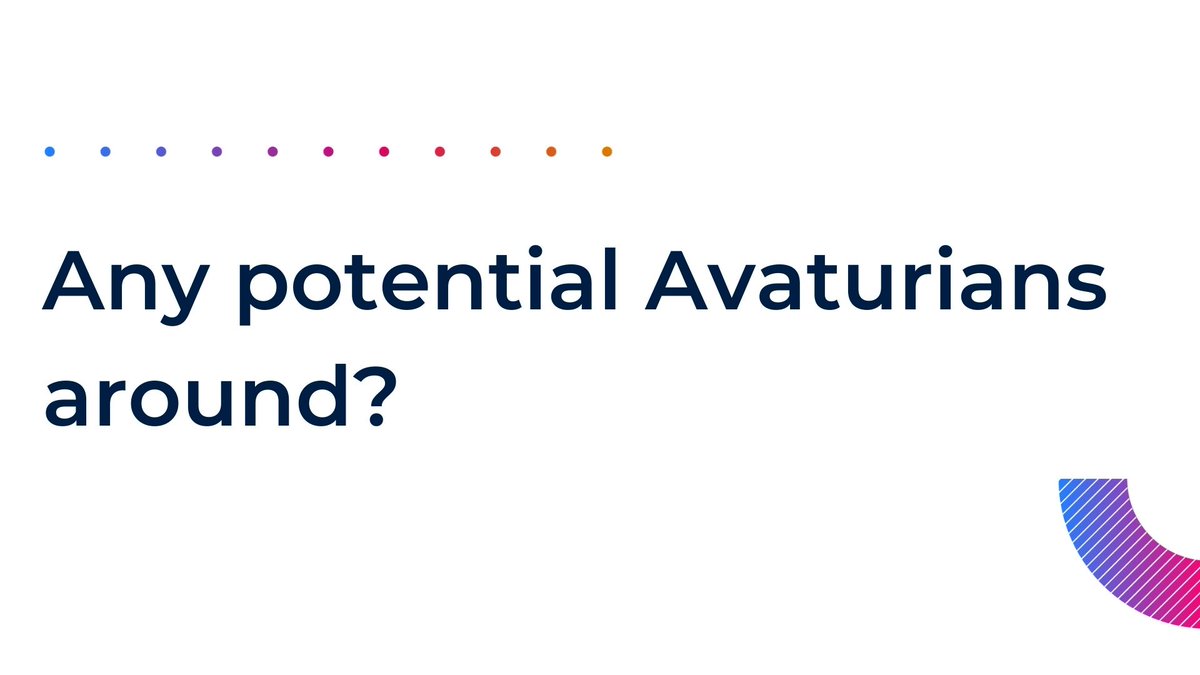 LifeAtAvature's tweet image. We keep growing! Right now we have plenty of open positions.

At Avature, we foster a creative and dynamic environment where each Avaturian can be who they are and boost their individual skills. If you want to join our fast-growing community, hit this link careers.avature.net/EN/SearchJobs