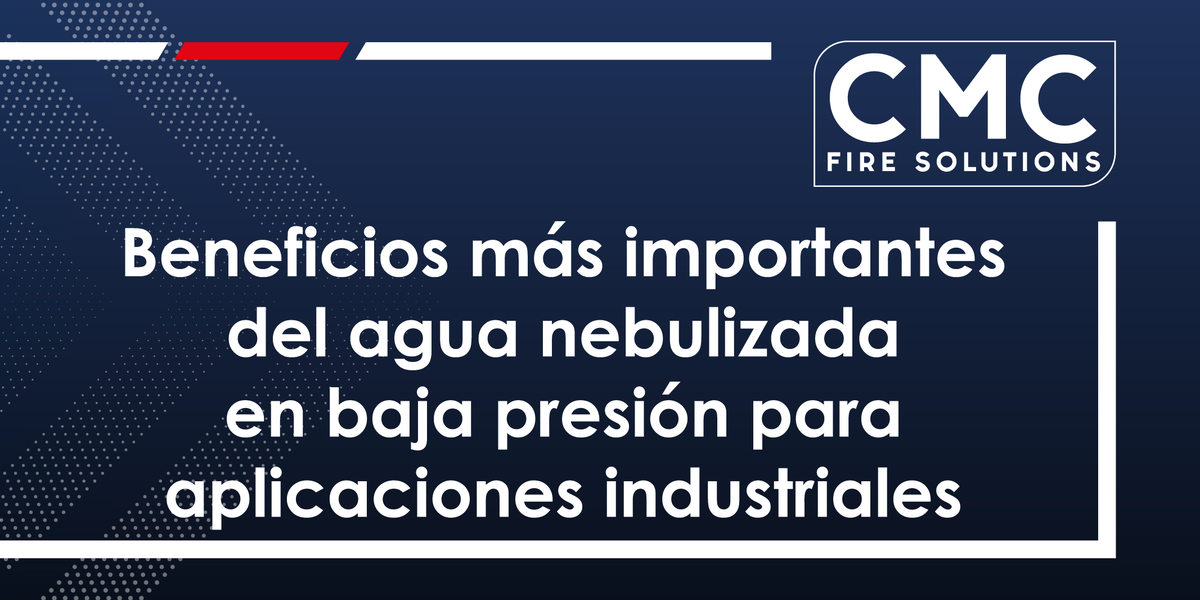 cmc_fire's tweet photo. ¡Beneficios más importantes del agua nebulizada en baja presión para aplicaciones industriales!🔧🔥💦 1⃣Energía eficiente2⃣Favorable al medio ambiente3⃣No tóxico4⃣Rentable, fácil de instalar y requiere poco mantenimiento5⃣Resistente y confiable. 💻ventas@cmc-firesolutions.com. https://t.co/TTRYaX7PHW
