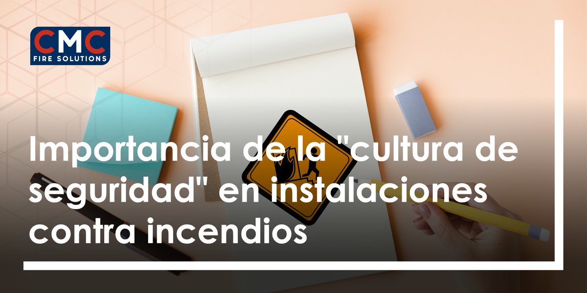 cmc_fire's tweet photo. Importancia de la "#cultura de seguridad" en instalaciones contra incendios 🔥 Se basa en la eficacia de todas las funciones de resguardo, tomando como especial referencia la gestión de elementos para la seguridad contra incendios.
Implémentalo junto a CMC Fire Solutions 👥💡 https://t.co/ANK5jNK8SW