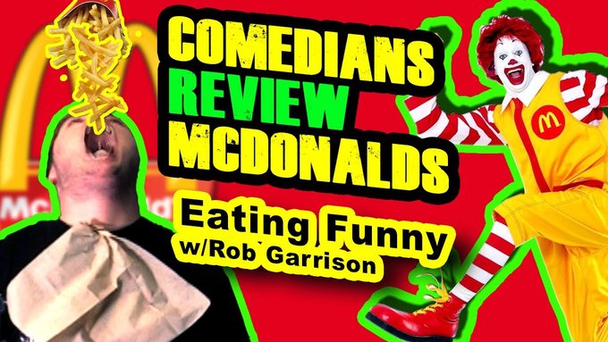 Our first episode of Eating Funny w/ @AtRobGarrison was filmed at the mother of all fast food restaurants<a class="tags" target="_blank" title="On Twitter" href="/?out=eyJ0eXAiOiJKV1QiLCJhbGciOiJIUzUxMiJ9.eyJpYXQiOjE3MjQzOTg1NTUsImlzcyI6InR3cG9ybnN0YXJzLmNvbSIsIm5iZiI6MTcyNDM5ODU1NSwiZXhwIjoxNzU1OTM0NTU1LCJyZWRpcmVjdF91cmwiOiJodHRwczovL3R3aXR0ZXIuY29tL0F0Um9iR2Fycmlzb24ifQ.Y8Ge14q0lgiULb3c9NdPS5hdfZA8CnxbH-c65vU93iv87_lp2E0roq_ApEqc5BAN2SJyu_pC_AWq310L7M_Ppw">@AtRobGarrison</a><a href="/tag/mcdonalds"class="tags"><span>#mcdonalds</span></a><a href="/tag/foodreview"class="tags"><span>#foodreview</span></a><a href="/tag/foodreviews"class="tags"><span>#foodreviews</span></a>
