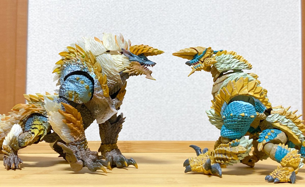 モンスターアーツのジンオウガ、造形はバッチリだと思うんだけど