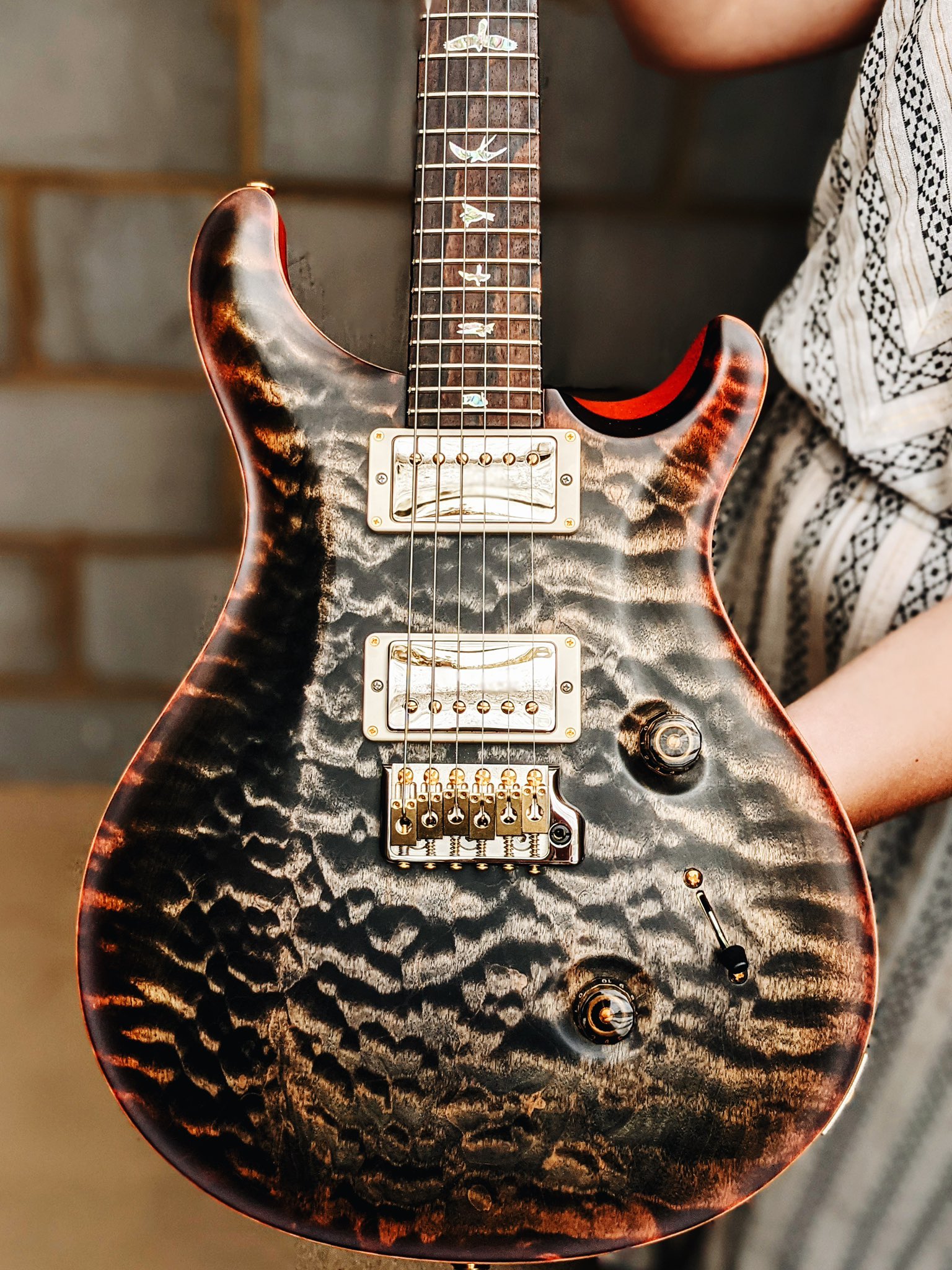 X PRS Guitars Europe Check out this stunning quilted maple