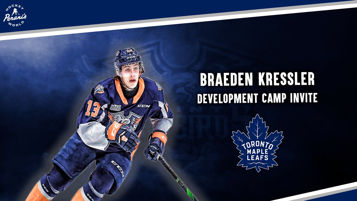 Flint Firebirds (@flintfirebirds) on Twitter photo OFFICIAL: Braeden Kressler has received an invite to the Toronto Maple Leafs (<a href="/MapleLeafs/">Toronto Maple Leafs</a>) Development Camp this September! #GatewayToTheNHL OFFICIAL: Braeden Kressler has received an invite to the Toronto Maple Leafs (<a href="/MapleLeafs/">Toronto Maple Leafs</a>) Development Camp this September! #GatewayToTheNHL