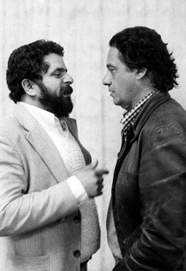 Jovens Lula e Fernando Henrique Cardoso trocando algumas ideias...