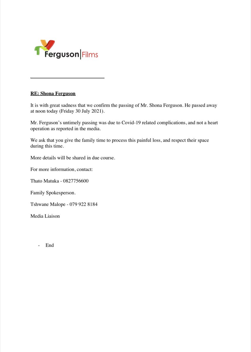 FERGUSON FILMS tweet media