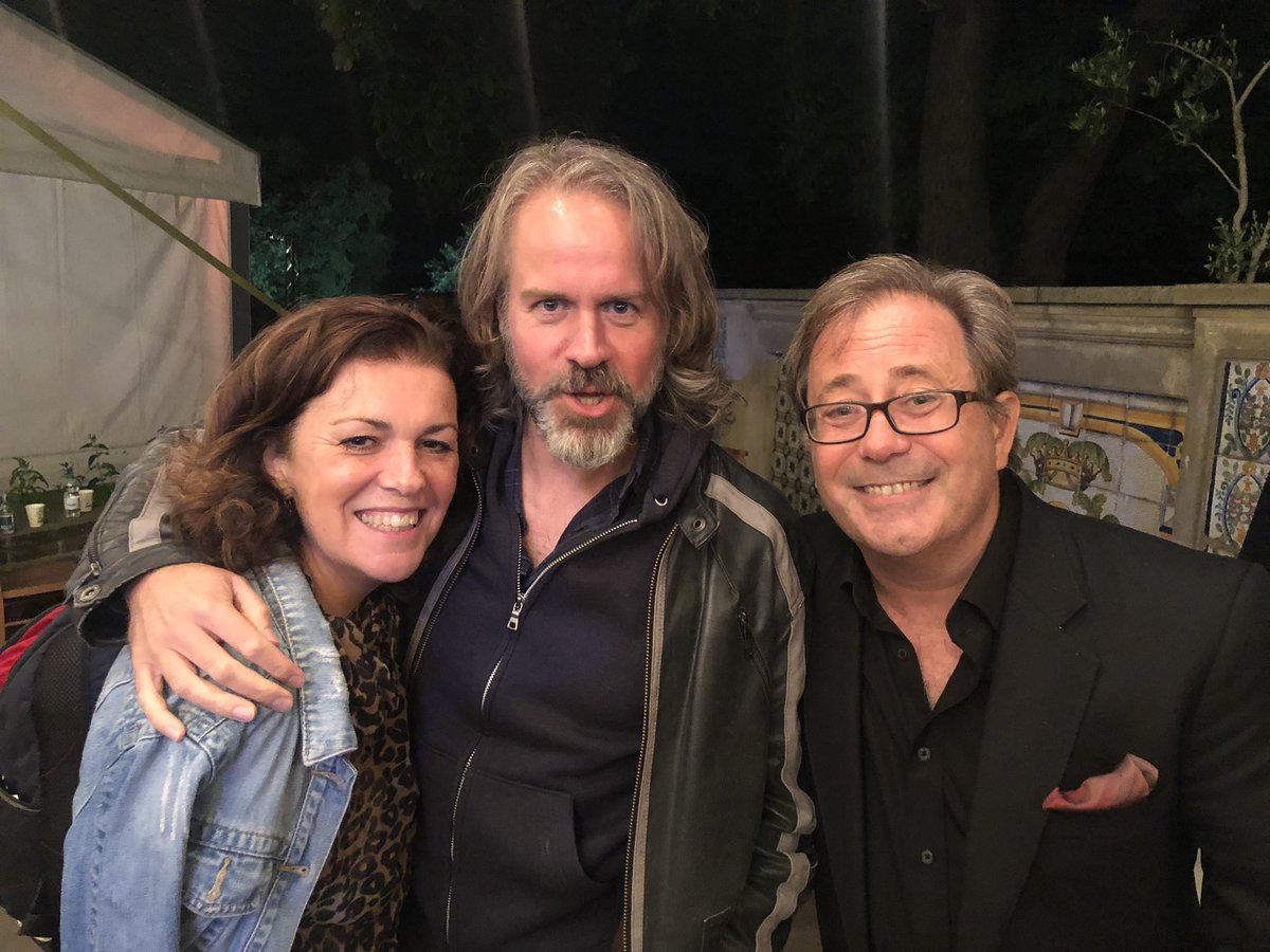 As we head towards the final performance of #OHPVixen <a href="/operahollandpk/">Opera Holland Park</a> tonight, a throwback to a few weeks ago - celebrating straight after we opened this glorious production.